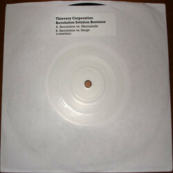 Thievery Corporation Revolution Solution Remixes USED VINYL 7INCH PROMO WHITE LABEL