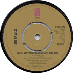 Lou Rawls You'll Never Find Another Love Like Mine USED VINYL 7INCH 45 RPM SINGLE