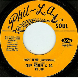 Cliff Nobles & Co Horse Fever / Judge Baby, I'm Back Vinyl 7" USED