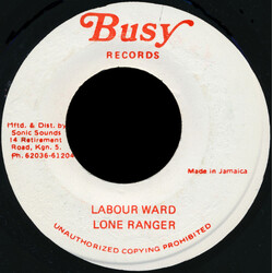 Lone Ranger Labour Ward USED VINYL 7INCH 45 RPM