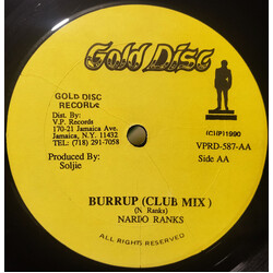 Nardo Ranks Burrup USED VINYL 12INCH 45 RPM