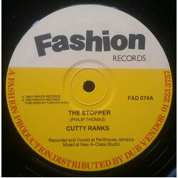 Cutty Ranks The Stopper USED VINYL 12INCH 45 RPM