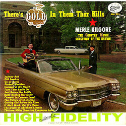 Merle Kilgore There's Gold In Them Thar Hills Vinyl LP USED