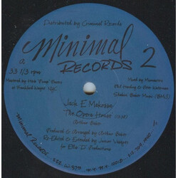 Jack E Makossa The Opera House USED VINYL 12INCH 33 S RPM