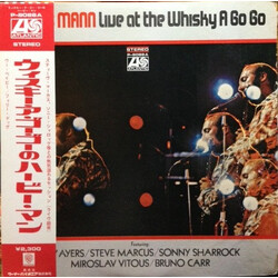 Herbie Mann Live At The Whisky A Go Go Vinyl LP USED