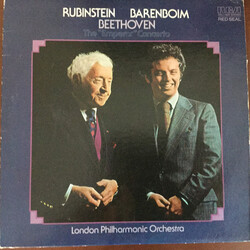Arthur Rubinstein / Daniel Barenboim / Ludwig van Beethoven / London Philharmonic Orchestra Concerto No 5 In E-Flat, Op. 73 "Emperor" Vinyl LP USED