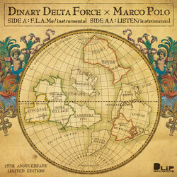 Dinary Delta Force F.L.A.Me/Listen USED VINYL 12INCH 33 S RPM MAXI-SINGLE LIMITED EDITION