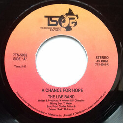 The Live Band A Chance For Hope USED VINYL 7INCH 45 RPM RECORD STORE DAY SINGLE