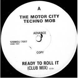 Motor City Techno Mob Ready To Roll It USED VINYL 12INCH 45 RPM ADVANCE PROMO