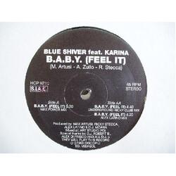 Blue Shiver / Karina (36) B.A.B.Y. (Feel It) USED VINYL 12INCH 45 RPM