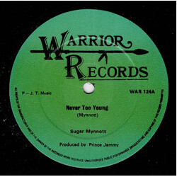 Sugar Minott / Don Carlos (2) Never Too Young / Hey Little Girl USED VINYL 12INCH 45 RPM
