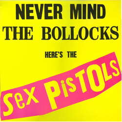 Sex Pistols Never Mind The Bollocks Here's The Sex Pistols Vinyl LP USED