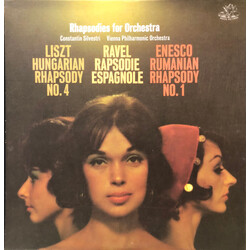 Constantin Silvestri / Wiener Philharmoniker / Franz Liszt / Maurice Ravel / George Enescu Rhapsodies For Orchestra Vinyl LP USED
