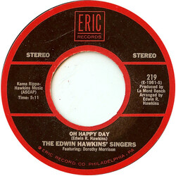 Edwin Hawkins Singers / Melanie (2) Oh Happy Day / Lay Down (Candles In The Rain) USED VINYL 7INCH 45 RPM