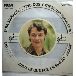 Juan Gabriel Sera Mañana / Lily / Solo Se Que Fue En Marzo "Arcelia" / Uno, Dos Y Tres (Y Me Das Un Beso) USED VINYL 7INCH 45 RPM EP