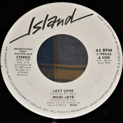 Miles Jaye Lazy Love Vinyl 7" USED