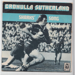 The M7 Team Supporters Cronulla Sutherland Sharks' Song USED VINYL 7INCH 45 RPM SINGLE