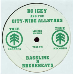 DJ Icey / City-Wide Allstars Bassline & Breakbeats USED VINYL 12INCH 33 S RPM SINGLE SIDED LIMITED EDITION