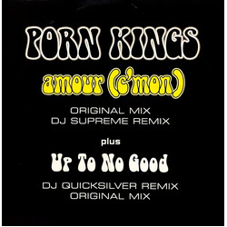 Porn Kings Amour (C'mon) / Up To No Good (Remix) USED VINYL 12INCH 33 S RPM