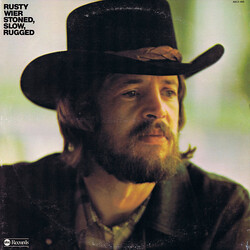 Rusty Wier Stoned, Slow, Rugged Vinyl LP USED