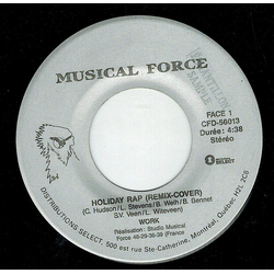 Work (15) Holiday Rap USED VINYL 7INCH