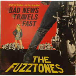 The Fuzztones Bad News Travels Fast Vinyl 12" USED