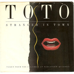 Toto Stranger In Town USED VINYL 7INCH SINGLE 45 RPM