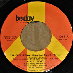 Black Ivory I'll Find Away (Loneliest Man In Town) / Surrender USED VINYL 7INCH 45 RPM STYRENE