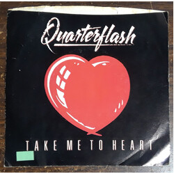 Quarterflash Take Me To Heart USED VINYL 7INCH SINGLE 45 RPM