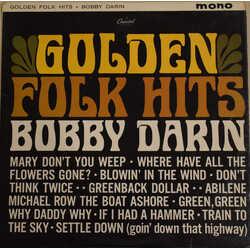 Bobby Darin Golden Folk Hits Vinyl LP USED