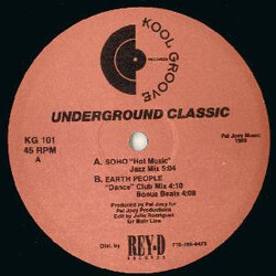 Various Underground Classic USED VINYL 12INCH 45 RPM