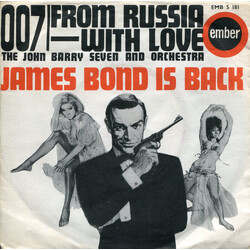 The John Barry Seven And Orchestra 007 / From Russia With Love USED VINYL 7INCH 45 RPM