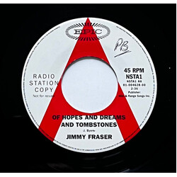 Jimmy Fraser / Patti Austin Of Hopes And Dreams And Tombstones USED VINYL 7INCH 45 RPM PROMO REISSUE