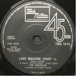The Miracles Love Machine USED VINYL 7INCH 45 RPM SINGLE
