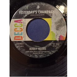 Bobby Helms Yesterday's Champagne / Then Came You USED VINYL 7INCH 45 RPM SINGLE MONO
