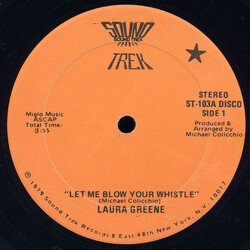 Laura Greene Let Me Blow Your Whistle USED VINYL 12INCH 33 S RPM STEREO