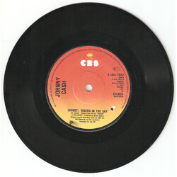 Johnny Cash (Ghost) Riders In The Sky USED VINYL 7INCH 45 RPM SINGLE