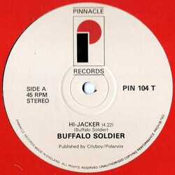 Buffalo Soldier (2) Hi-Jacker USED VINYL 12INCH 45 RPM