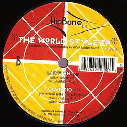 World Style The World Style EP Vol. II USED VINYL 12INCH 33 S RPM EP