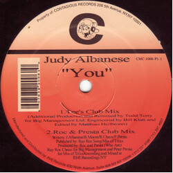 Judy Albanese You USED VINYL 12INCH