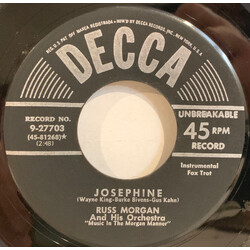 Russ Morgan And His Orchestra Josephine USED VINYL 7INCH 45 RPM SINGLE