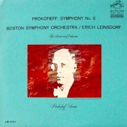 Sergei Prokofiev / Boston Symphony Orchestra / Erich Leinsdorf Symphony No. 5 Vinyl LP USED