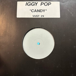 Iggy Pop Candy USED VINYL 12INCH WHITE LABEL