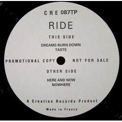 Ride Fall USED VINYL 12INCH PROMO