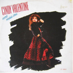 Cindy Valentine Secret Rendez-Vous USED VINYL 12INCH 33 S RPM SINGLE