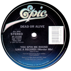 Dead Or Alive You Spin Me Round (Like A Record) (Murder Mix) Vinyl 12" USED