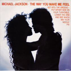 Michael Jackson The Way You Make Me Feel Vinyl 12" USED