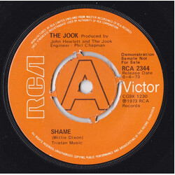 The Jook Shame USED VINYL 7INCH 45 RPM SINGLE PROMO