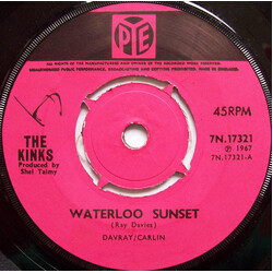 The Kinks Waterloo Sunset USED VINYL 7INCH 45 RPM SINGLE