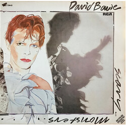 David Bowie Scary Monsters Vinyl LP USED